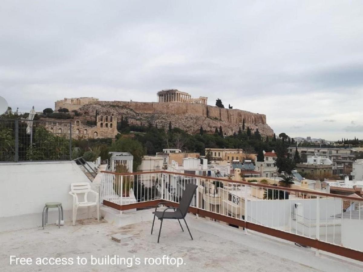 Window To...Acropolis! Apartment Athens Luaran gambar